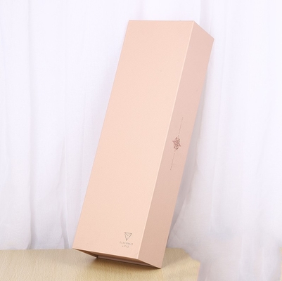 กล่องของขวัญหนังแบบพกพากล่องบรรจุภัณฑ์ไวน์แดงวันวาเลนไทน์กล่องดอกไม้สี่เหลี่ยม