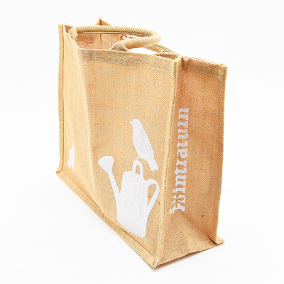 สุภาพสตรีที่กำหนดเองพิมพ์ Burlap Tote Bag อาบน้ำชายหาดช้อปปิ้งในชีวิตประจำวัน