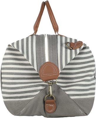 สายคล้องไหล่ปรับได้ผ้าใบกระเป๋าเดินทาง Duffle กระเป๋าถือหนังทนทาน