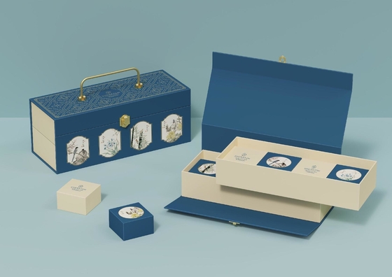 ราคาดี โรงแรมหรูใน Clamshell นำเข้า Super White Cowhide Chocolate Gift Box ออนไลน์