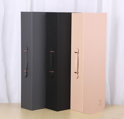 ราคาดี กล่องของขวัญหนังแบบพกพากล่องบรรจุภัณฑ์ไวน์แดงวันวาเลนไทน์กล่องดอกไม้สี่เหลี่ยม ออนไลน์