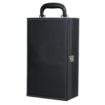 ราคาดี กล่องของขวัญขวดไวน์แดงสี่เหลี่ยมผืนผ้าโลโก้ที่กำหนดเอง 35.2x27x11.5cm ออนไลน์